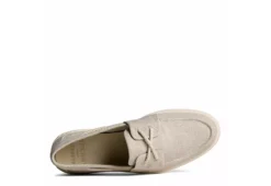 Sperry Womens Cruise Plushstep Boat Shoe - Natural -Rack Room Footwear Sales US 01 106590 04