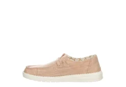 Heydude Womens Wendy Slip On Sneaker - Rose Gold 10 Heydude Womens Wendy Slip On Sneaker - Rose Gold -Rack Room Footwear Sales US 01 106602 03