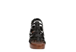 B.o.c Womens Garcelle Platform Sandal - Black -Rack Room Footwear Sales US 01 106848 02