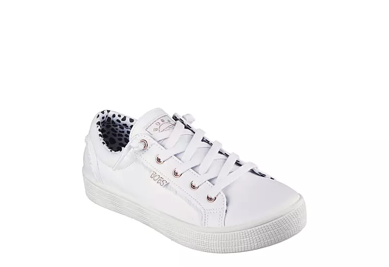 Skechers Womens B Extra Cute 2cute4u Slip On Sneaker - White 1 Skechers Womens B Extra Cute 2cute4u Slip On Sneaker - White