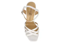 Chinese Laundry Womens After All Platform Sandal - White -Rack Room Footwear Sales US 01 106885 05