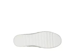 Skechers Womens Flexpadrille Hi Pleasant Harmony Slip On Sneaker - Natural -Rack Room Footwear Sales US 01 106894 04