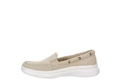 Skechers Womens Arch Fit Skipper Beyond Swell Slip On Sneaker - Natural -Rack Room Footwear Sales US 01 106898 03