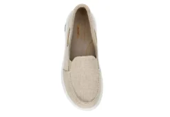 Skechers Womens Arch Fit Skipper Beyond Swell Slip On Sneaker - Natural -Rack Room Footwear Sales US 01 106898 05