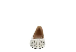 Mootsies Tootsies Womens Akshy Flat - White -Rack Room Footwear Sales US 01 106980 02