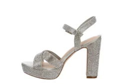 Maripe Womens Leilani Platform Sandal - Silver -Rack Room Footwear Sales US 01 107005 03