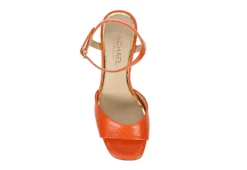 Michael By Michael Shannon Womens Seren Sandal - Orange -Rack Room Footwear Sales US 01 107012 05