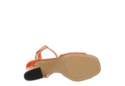 Michael By Michael Shannon Womens Seren Sandal - Orange -Rack Room Footwear Sales US 01 107012 06
