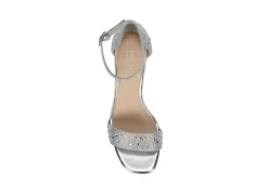 Michael By Michael Shannon Womens Stella Sandal - Silver -Rack Room Footwear Sales US 01 107015 05