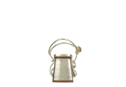 Michael By Michael Shannon Womens Tristan Sandal - Gold -Rack Room Footwear Sales US 01 107018 04