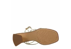 Michael By Michael Shannon Womens Tristan Sandal - Gold -Rack Room Footwear Sales US 01 107018 06