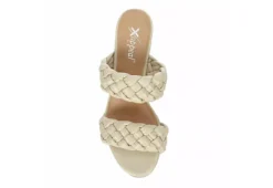 Xappeal Womens Maia Slide Sandal - Ivory -Rack Room Footwear Sales US 01 107025 05