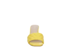Michael By Michael Shannon Womens Riya Slide Sandal - Yellow -Rack Room Footwear Sales US 01 107027 02