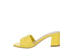 Michael By Michael Shannon Womens Riya Slide Sandal - Yellow -Rack Room Footwear Sales US 01 107027 03