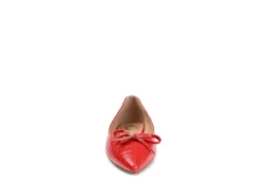 Journee Collection Womens Devalyn Flat - Red -Rack Room Footwear Sales US 01 107047 02
