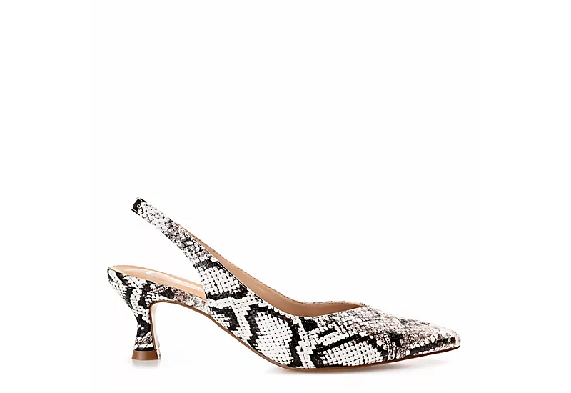Journee Collection Womens Mikoa Pump - Ivory 2 Journee Collection Womens Mikoa Pump - Ivory - Image 2