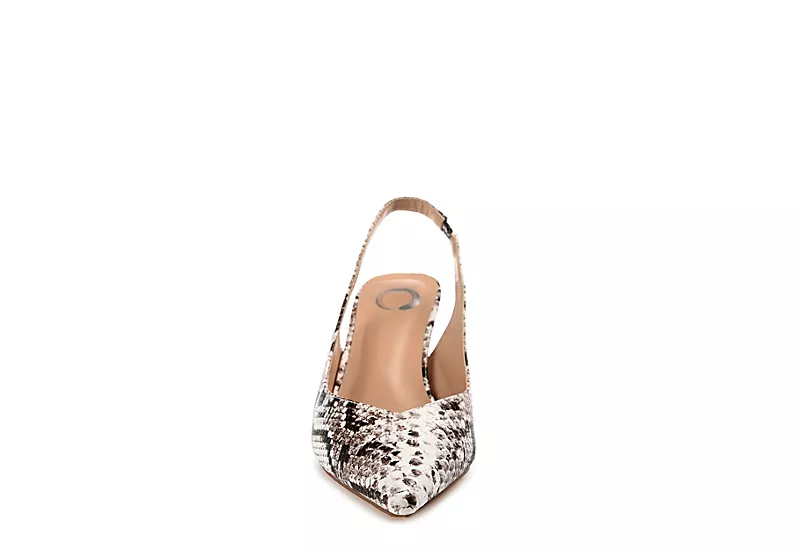 Journee Collection Womens Mikoa Pump - Ivory 3 Journee Collection Womens Mikoa Pump - Ivory - Image 3