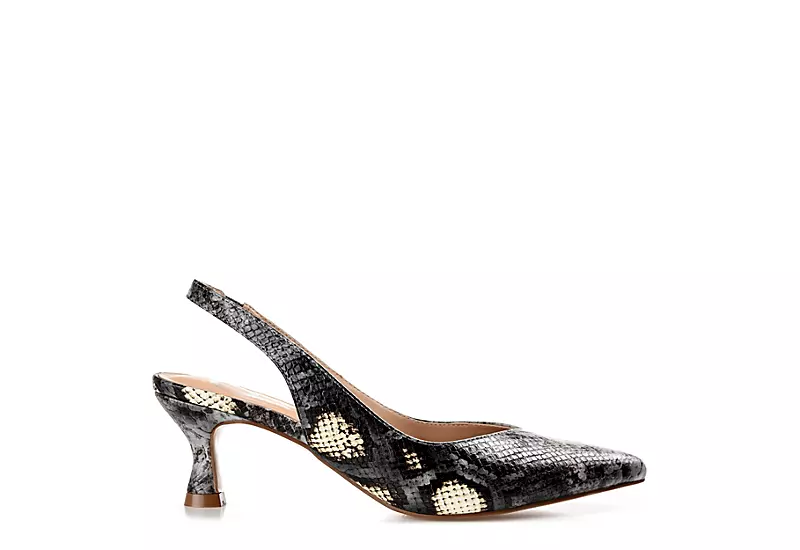 Journee Collection Womens Mikoa Pump - Grey 2 Journee Collection Womens Mikoa Pump - Grey - Image 2