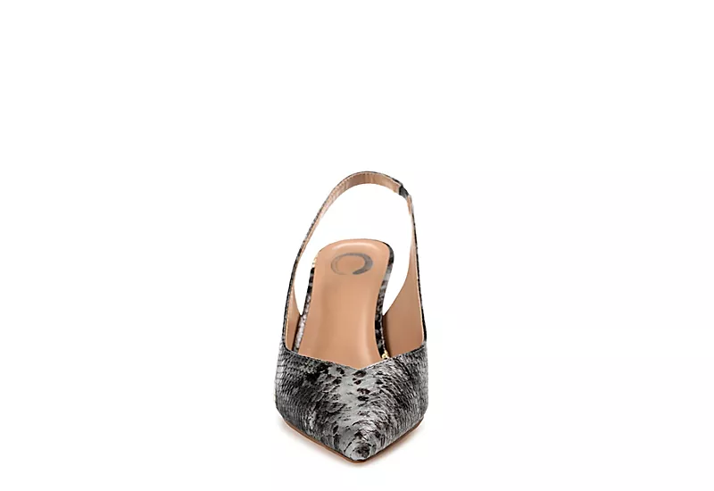 Journee Collection Womens Mikoa Pump - Grey 3 Journee Collection Womens Mikoa Pump - Grey - Image 3