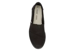 Toms Womens Alparagata Midform Espadrille - Black -Rack Room Footwear Sales US 01 107400 05