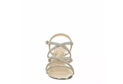 N By Nina Womens Bloom Sandal - Champagne -Rack Room Footwear Sales US 01 107406 02