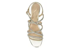 N By Nina Womens Bloom Sandal - Champagne -Rack Room Footwear Sales US 01 107406 05