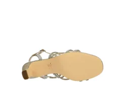 N By Nina Womens Bloom Sandal - Champagne -Rack Room Footwear Sales US 01 107406 06