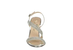 N By Nina Womens Sabetha Sandal - Silver -Rack Room Footwear Sales US 01 107407 02