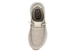 Heydude Womens Sirocco Slip On Sneaker - Natural -Rack Room Footwear Sales US 01 107467 05