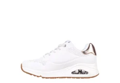 Skechers Womens Uno Sneaker - White -Rack Room Footwear Sales US 01 107513 02