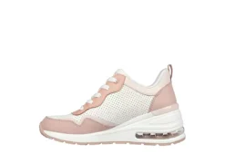 Skechers Womens Million Air Hotter Air Sneaker - Peach -Rack Room Footwear Sales US 01 107514 02