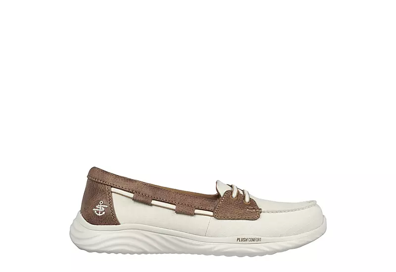 Skechers Womens Arch Fit Lift Sneaker - Natural 2 Skechers Womens Arch Fit Lift Sneaker - Natural - Image 2