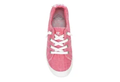 Roxy Womens Bayshore Plus Slip On Sneaker - Pink -Rack Room Footwear Sales US 01 107520 05