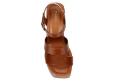 Madden Girl Womens Greenville Platform Sandal - Cognac -Rack Room Footwear Sales US 01 107536 05