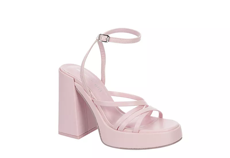 Madden Girl Womens Aces Platform Sandal - Pink 1 Madden Girl Womens Aces Platform Sandal - Pink