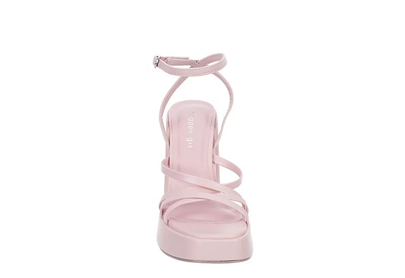Madden Girl Womens Aces Platform Sandal - Pink 3 Madden Girl Womens Aces Platform Sandal - Pink - Image 3