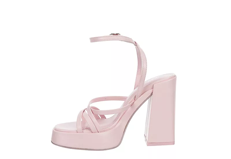Madden Girl Womens Aces Platform Sandal - Pink 4 Madden Girl Womens Aces Platform Sandal - Pink - Image 4