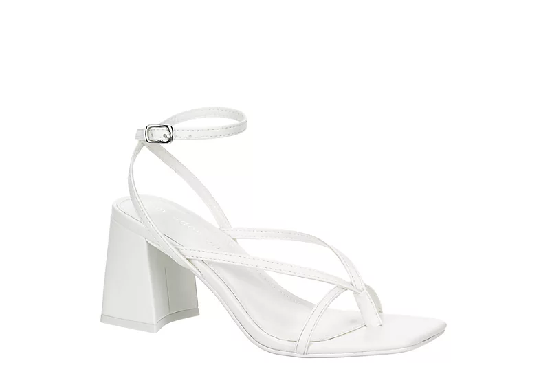 Madden Girl Womens Marrvel Sandal - White 1 Madden Girl Womens Marrvel Sandal - White