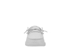 Heydude Womens Wendy Slip On Sneaker - White 9 Heydude Womens Wendy Slip On Sneaker - White -Rack Room Footwear Sales US 01 107704 02