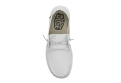 Heydude Womens Wendy Slip On Sneaker - White 11 Heydude Womens Wendy Slip On Sneaker - White -Rack Room Footwear Sales US 01 107704 04