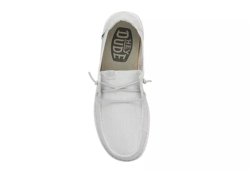 Heydude Womens Wendy Slip On Sneaker - White 5 Heydude Womens Wendy Slip On Sneaker - White - Image 5