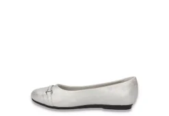 Easy Street Womens Asher Flat - Silver -Rack Room Footwear Sales US 01 108021 03