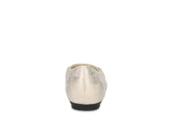 Easy Street Womens Asher Flat - Gold -Rack Room Footwear Sales US 01 108022 04