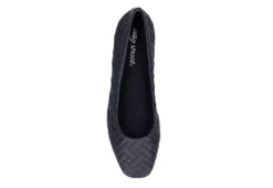 Easy Street Womens Mazi Flat - Navy -Rack Room Footwear Sales US 01 108047 05