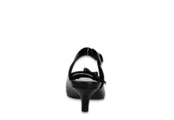 Easy Street Womens Emerin Slingback Pump - Black 11 Easy Street Womens Emerin Slingback Pump - Black -Rack Room Footwear Sales US 01 108057 04