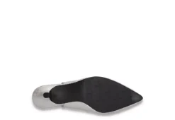 Easy Street Womens Emerin Slingback Pump - Silver -Rack Room Footwear Sales US 01 108061 06