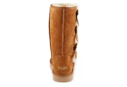 Koolaburra By Ugg Womens Victoria Tall Fur Boot - Rust -Rack Room Footwear Sales US 01 122308 02