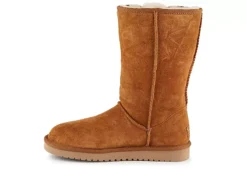 Koolaburra By Ugg Womens Victoria Tall Fur Boot - Rust -Rack Room Footwear Sales US 01 122308 03