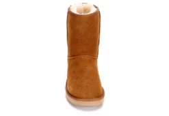 Koolaburra By Ugg Womens Koola Short Fur Boot - Rust 9 Koolaburra By Ugg Womens Koola Short Fur Boot - Rust -Rack Room Footwear Sales US 01 122353 02