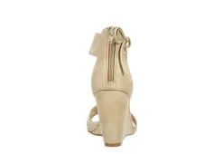 Chinese Laundry Womens Celly Wedge Sandal - Beige -Rack Room Footwear Sales US 01 132194 04